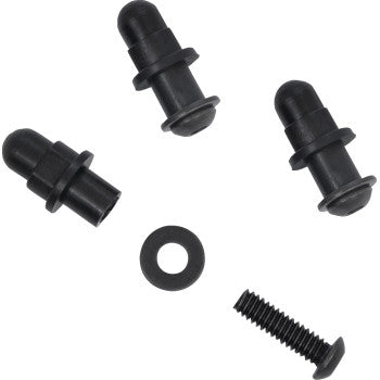 MEMPHIS SHADES Screw Set - Batwing - Black MSC1014