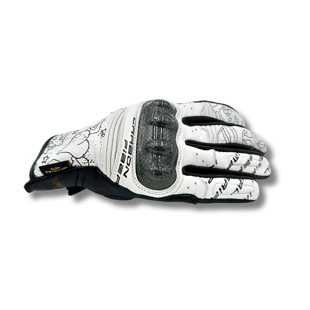 IN STOCK IMPERIAL MOTO Hold Fast RS Gloves - WHITE - XL