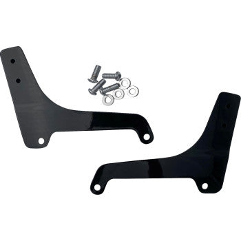 DRAG SPECIALTIES Side Plates - Black X08-0019GB