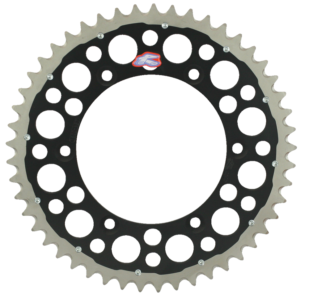RENTHAL Twinring™ Rear Sprocket - 49 Tooth - Black 1230-520-49GPBK