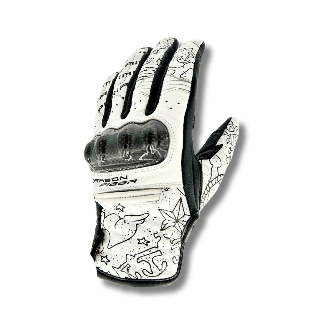 IN STOCK IMPERIAL MOTO Hold Fast RS Gloves - WHITE - XL