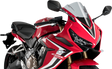 PUIG HI-TECH PARTS Race Windscreen - Smoke - CBR650R 3568H