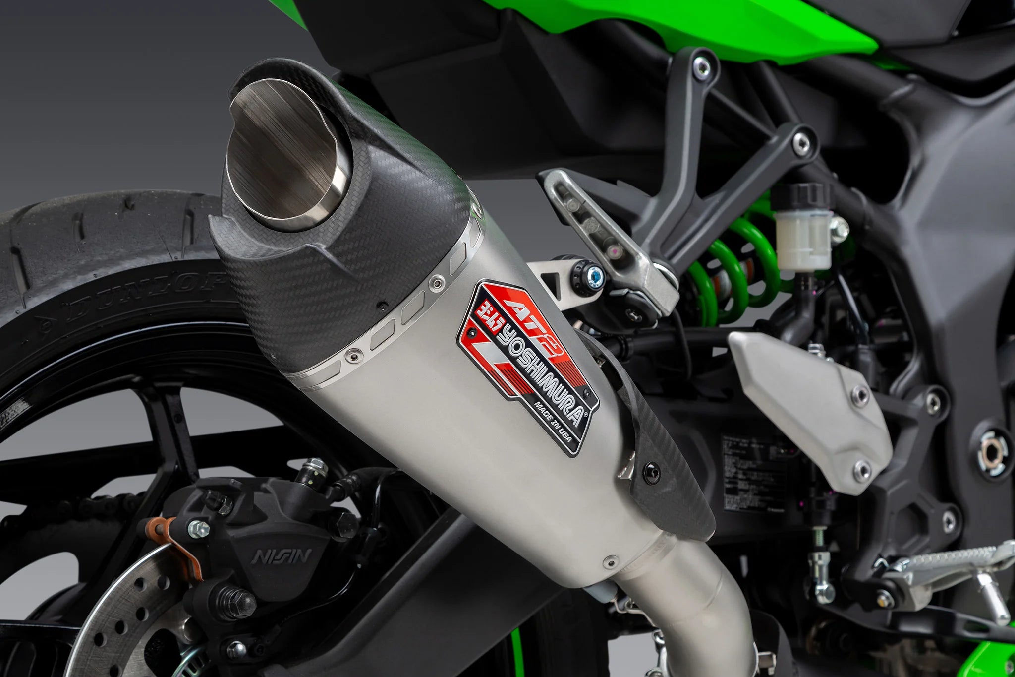 Yoshimura Zx-4rr 2023 At2 Stainless Slip-On Exhaust, Stainless Muffler