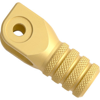 MOOSE RACING Knurled Shift Lever Tip - 0 mm - Gold 81-0000-02-50