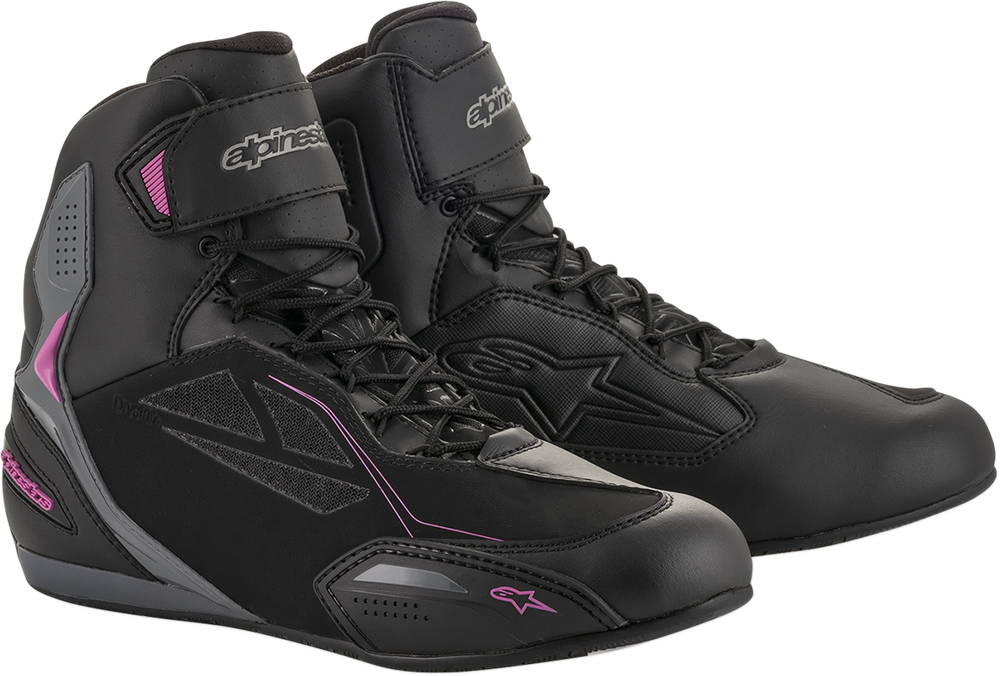 ALPINESTARS Faster-3 Drystar® Shoes - Black/Gray/Pink - US 10 25409191139-10