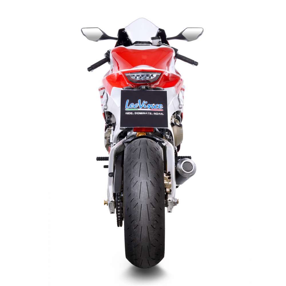 LEOVINCE LV-10 Black Edition Muffler - CBR1000RR 2017-2022 15207BU  1811-3490