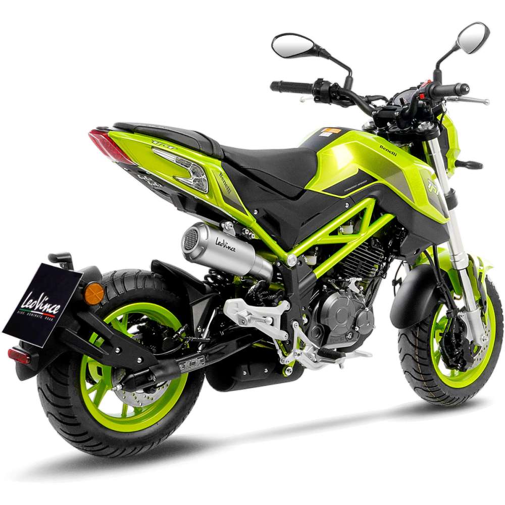 LEOVINCE LV-10 Slip-On Muffler - Stainless Steel TNT 135 2018-2023 15262 1811-4454