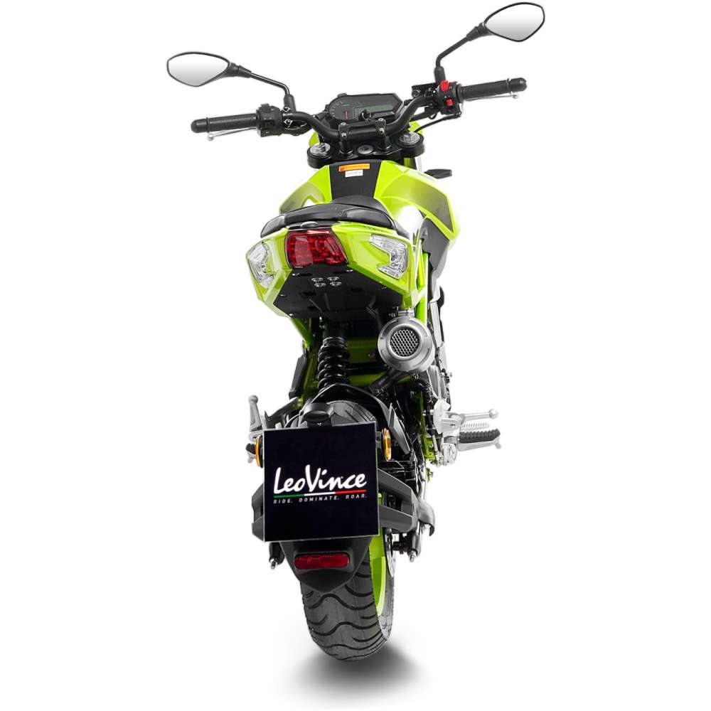 LEOVINCE LV-10 Slip-On Muffler - Stainless Steel TNT 135 2018-2023 15262 1811-4454