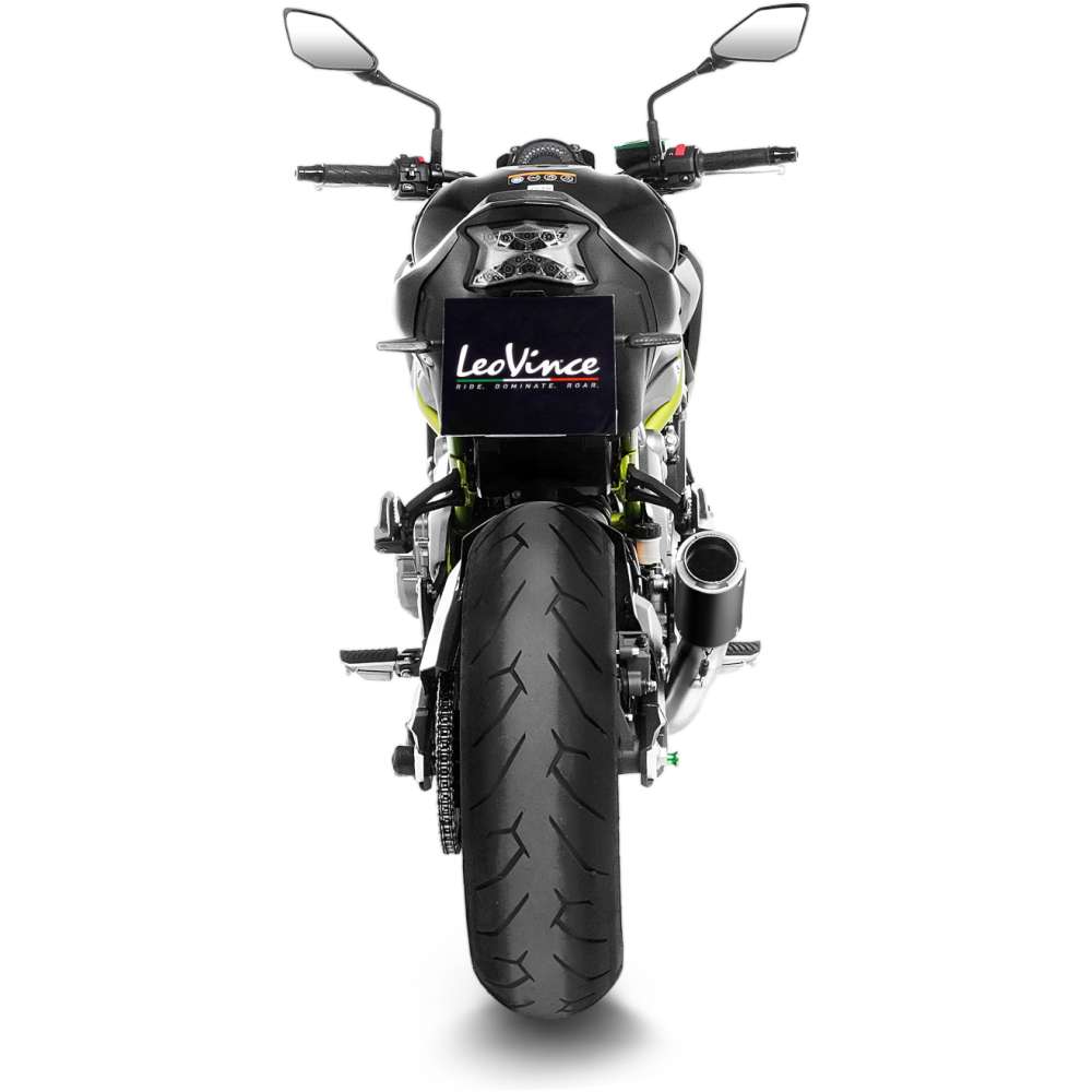 LEOVINCE LV Corsa Muffler - Black Edition Z 900 2017-2024 15402BU