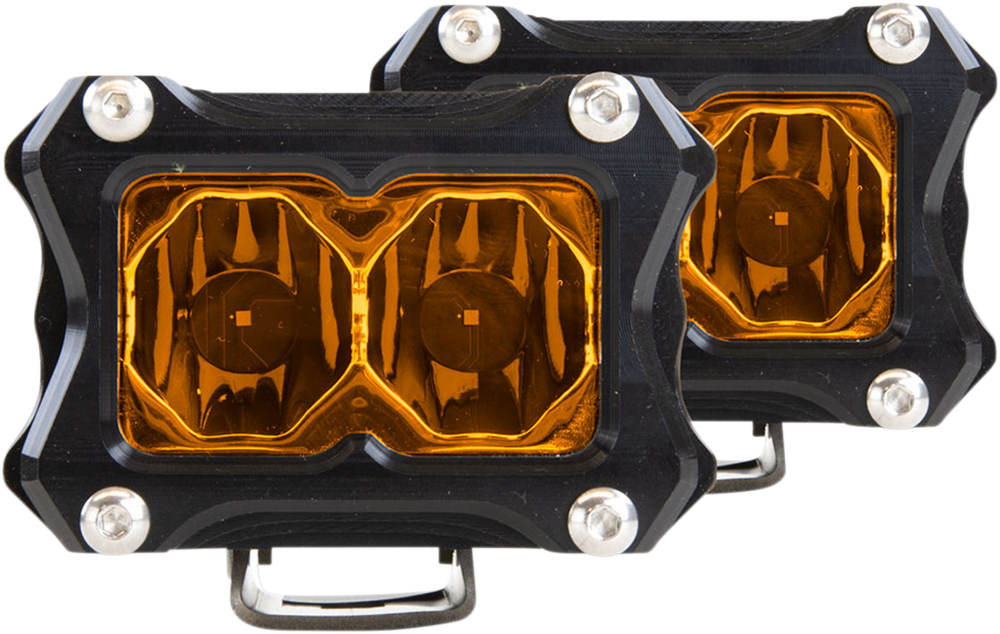 HERETIC LED Light Bar - 2" Pair - Flood LB-6S02122