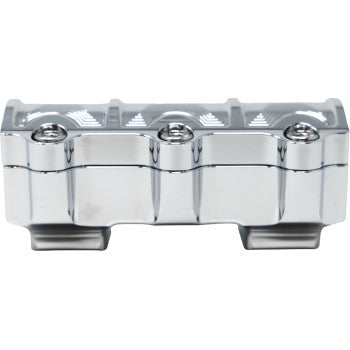 KODLIN USA Risers - Big Block - Includes Clamp - Chrome K55119
