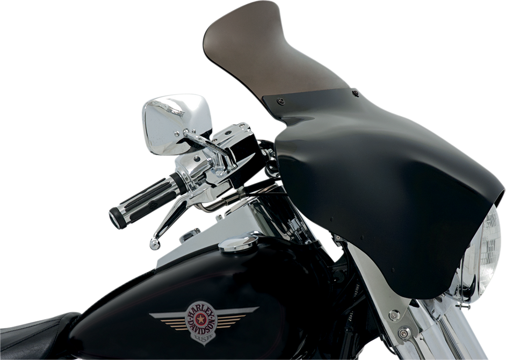 MEMPHIS SHADES Batwing Spoiler Shield - 9" - Smoke MEP8561