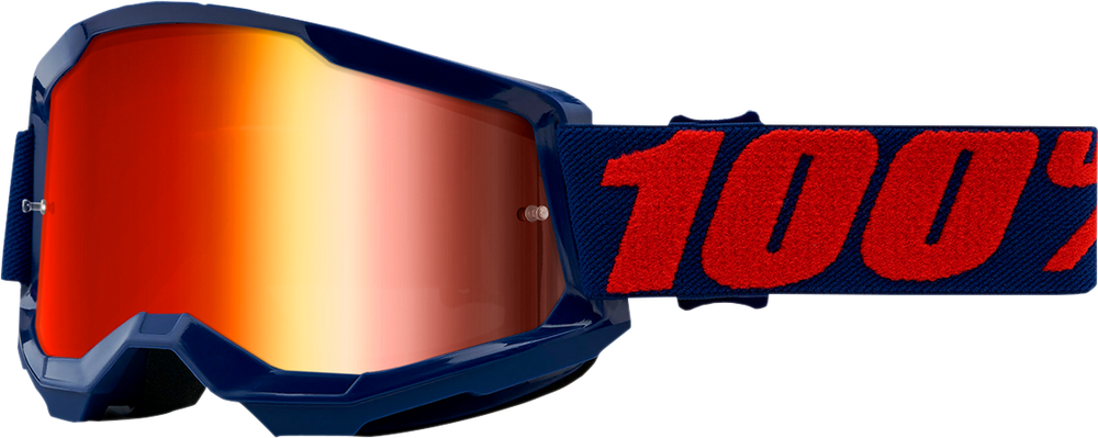 100% Strata 2 Goggles - Masego - Red Mirror 50028-00008