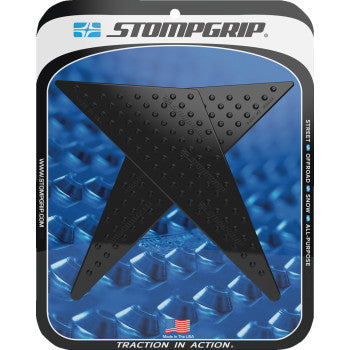 STOMPGRIP Traction Pad Tank Grips - Volcano - Black - Goldwing 1800 DCT/Tour 55-10-0156B