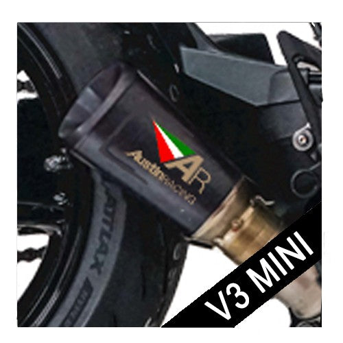 Austin racing 2020 - 2025 M 1000 R/RR COMPLIANT & RACE  SLIP-ON EXHAUST SYSTEM AUR43