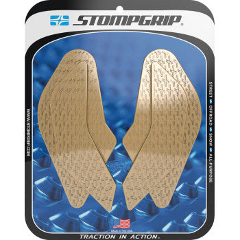 STOMPGRIP Traction Pad Tank Grips - Icon - Clear - GSX-8R/S 55-14-0210C