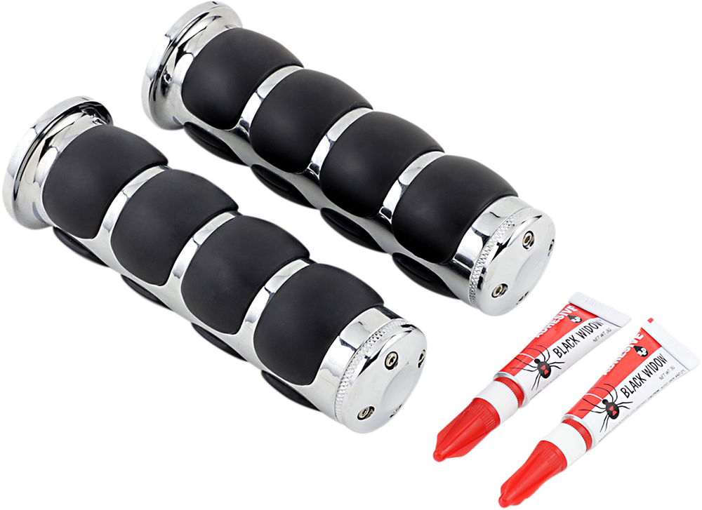 KURYAKYN Grips - ISO® - 5-3/4" - Chrome 6240