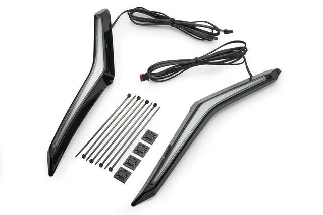 Goldstrike Strike Windshield Trim For Gold Wing, Black 18051