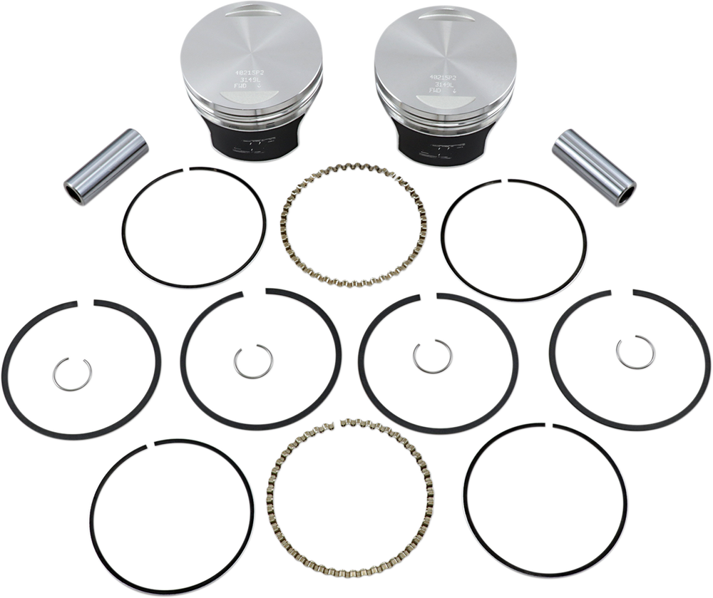 WISECO Piston Kit - Evolution Tracker Series K0215P2