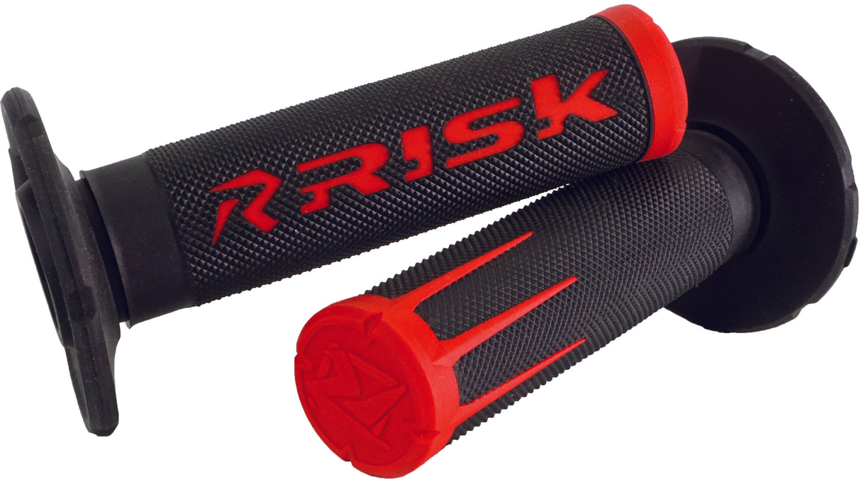 RISK RACING Fusion 2.0 Motorcycle Grips Red 284