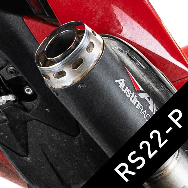 IN STOCK Austin Racing 2025 DUCATI PANIGALE V2 RS22 RACE DE-CAT EXHAUST SYSTEM AR-81