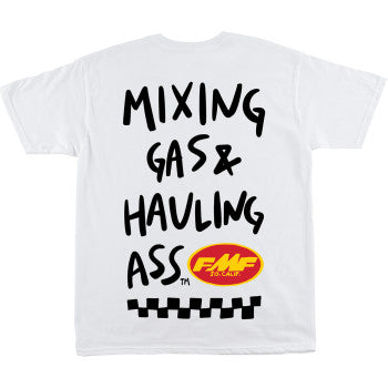 FMF Scratch T-Shirt - White - Small SU25118903WHTSM