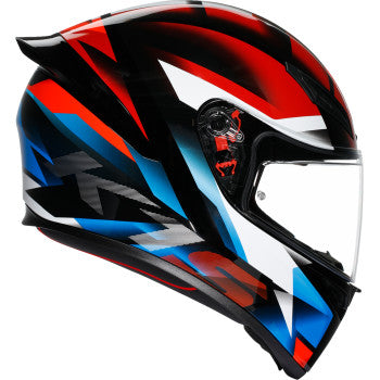 AGV K1 S Helmet - Fastlap - Black/Red/Blue - 2XL 21183940180662X