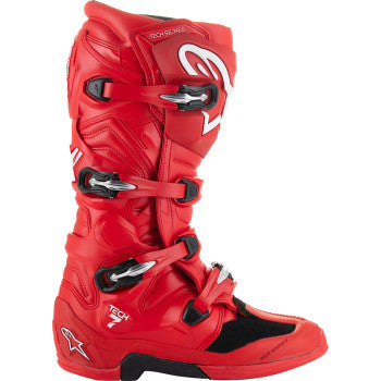 ALPINESTARS Tech 7 Boots - Bright Red - US 8 2012025-3010-8