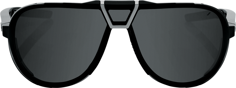 100% Westcraft Sunglasses - Matte Black - Smoke 61046-102-01