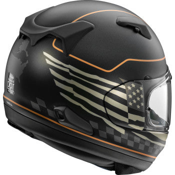 ARAI HELMETS Signet-X Helmet - US Flag - Black Frost - Large 0101-18520