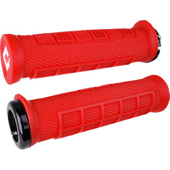 ODI Elite Pro v2.1 Grips - Lock-On - 130 mm - Red D33EPR-B