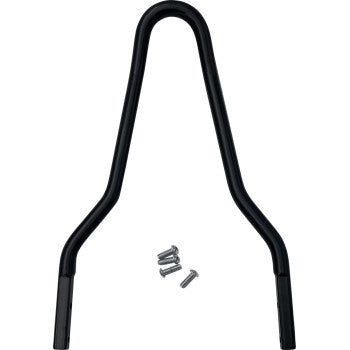 DRAG SPECIALTIES Sissy Bar - Black - 10.12"H x 8.75"W X08-0040GBR
