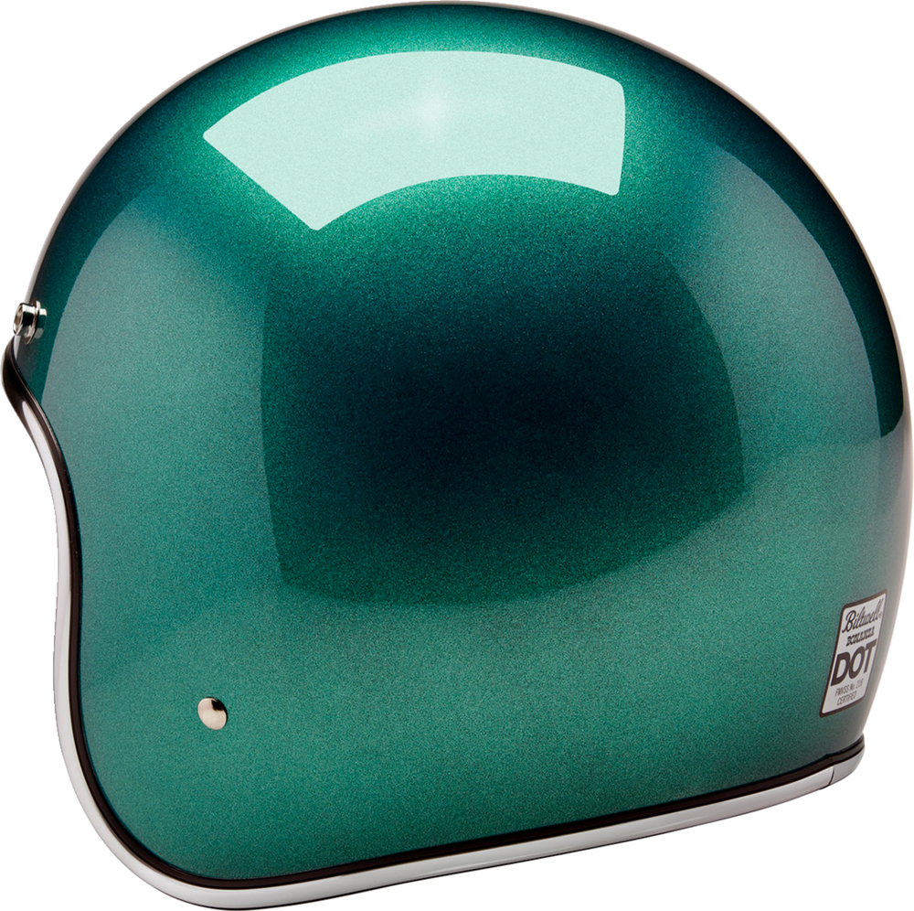 BILTWELL Bonanza Helmet - Metallic Catalina Green - Medium 1001-358-203