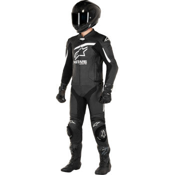 ALPINESTARS GP Plus R v4 Airflow Leather Jacket - Black/White - US 44 / EU 54 3100624-12-54