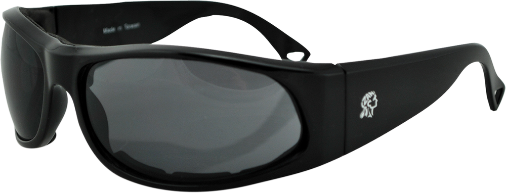 ZAN HEADGEAR California Sunglasses - Shiny Black - Smoke EZCA001