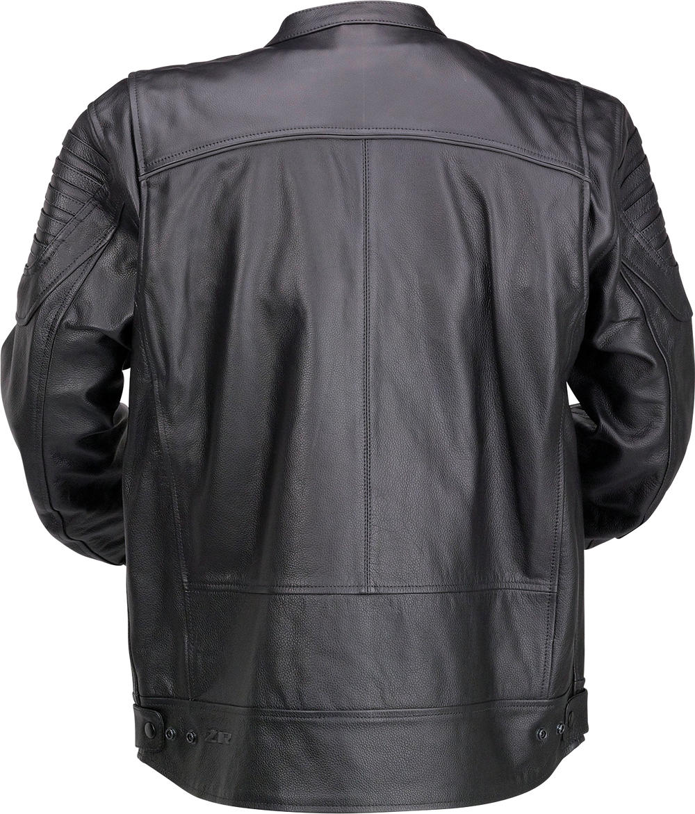 Z1R Widower Leather Jacket - Black - XL 2810-3972