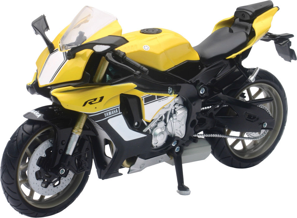 NEW-RAYReplica 1:12 Super Sport Bike 16 Yamaha Yzf-R1 Yellow57803B