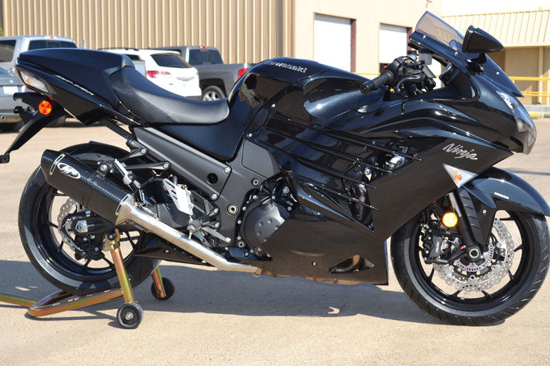 M4 Exhaust MC36 Carbon Fiber Slip Ons 2012-2025 ZX14 KA9424