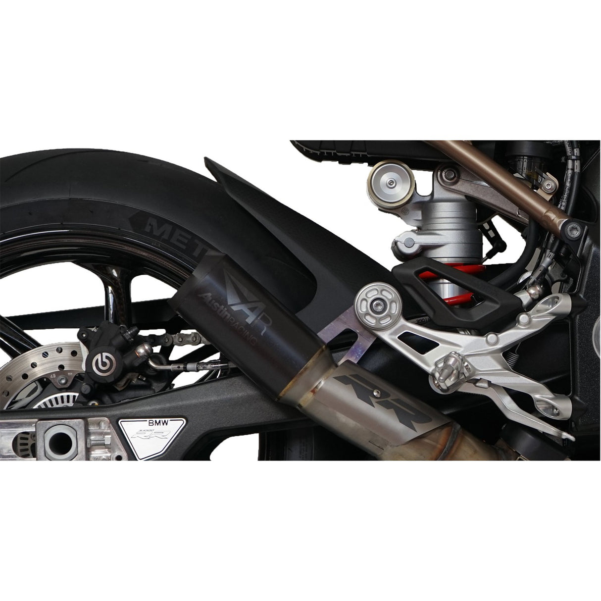 Austin racing 2020 - 2025 M 1000 R/RR COMPLIANT & RACE  SLIP-ON EXHAUST SYSTEM AUR43