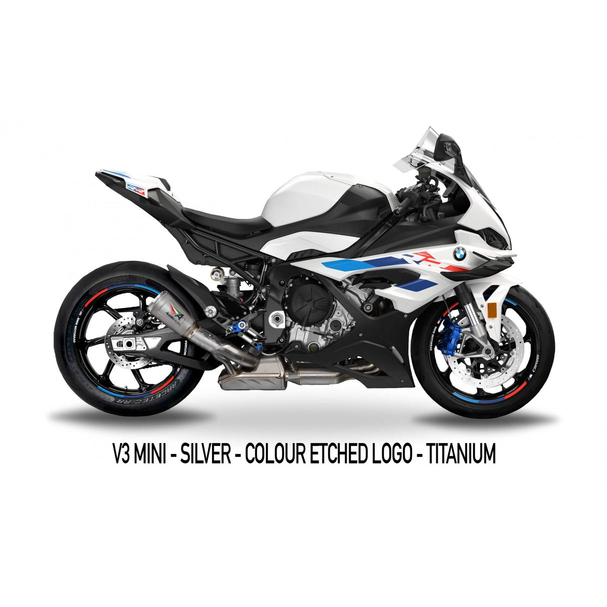 Austin racing 2020 - 2025 M 1000 R/RR COMPLIANT & RACE  SLIP-ON EXHAUST SYSTEM AUR43