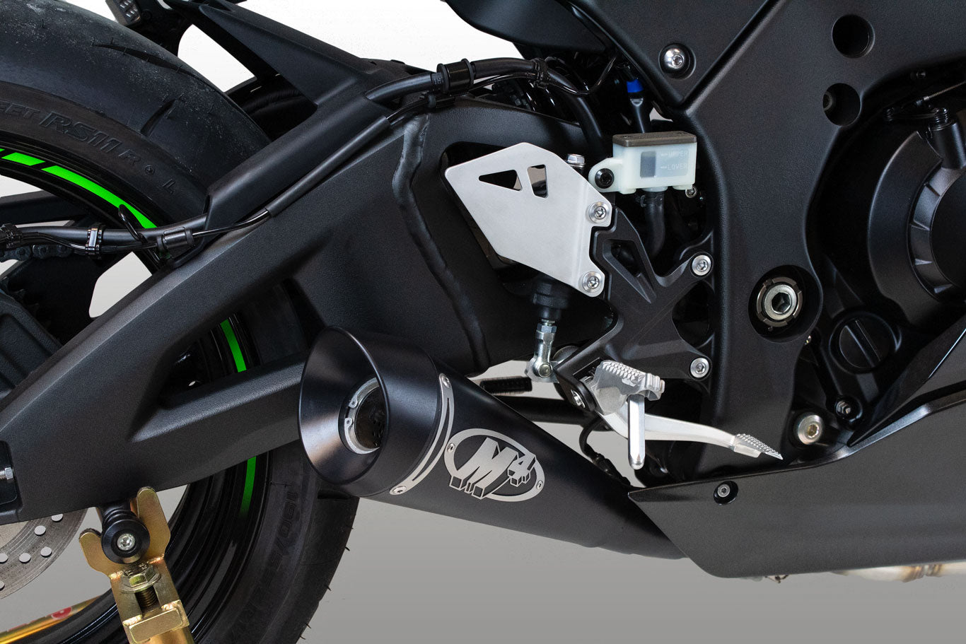 M4 Exhaust Full Titanium System Black GP19 ZX10R 2021-2025