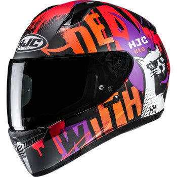 HJC C10 Helmet - FOP - MC7SF - 2XS FP54NUS2CS7V
