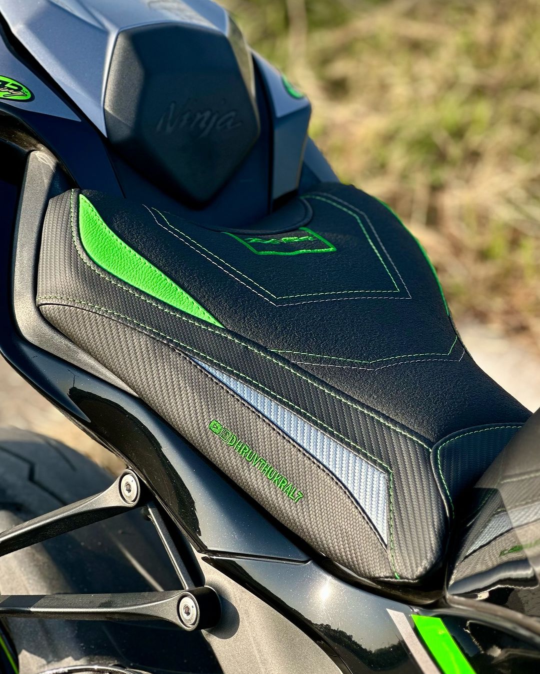 Tappezzeria Italia Kawasaki Ninja ZX6R 2019-2025 Seat Cover Comfort in Green