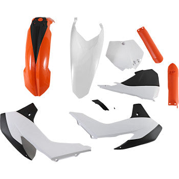 ACERBIS Full Replacement Body Kit - OEM 85 SX 2013-2017 '17 Orange/White/Black 2314345569