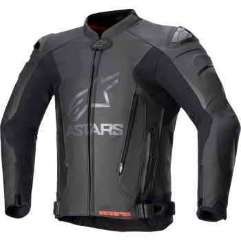 ALPINESTARS GP Plus R v4 Leather Jacket - Black/Black - US 38 / EU 48 3100524-1100-48
