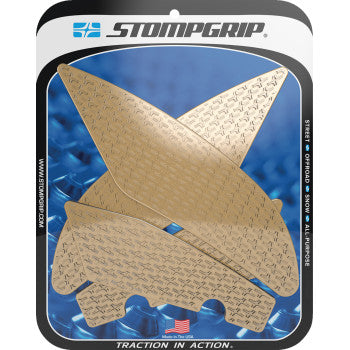 STOMPGRIP Traction Pad Tank Grips - Icon - Clear - YZF-R6 55-14-0145C