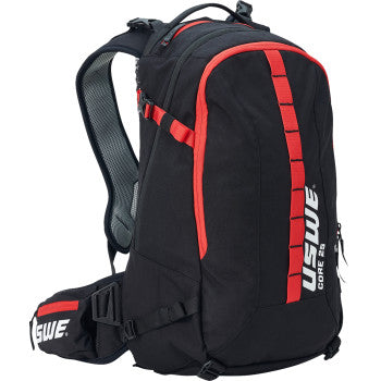 USWE Core Off-Road Daypack - 25L - Black/Red 2253336