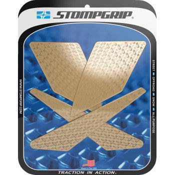 STOMPGRIP Traction Pad Tank Grips - Icon - Clear - KLX 300/SM 55-14-0089-1C
