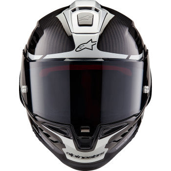 ALPINESTARS Supertech R10 Helmet - Element - Carbon/Silver/Black - XL 8200324-1368-XL