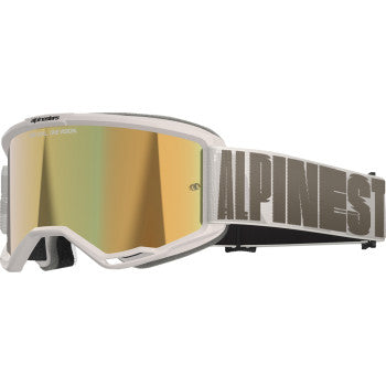 ALPINESTARS GOGGLES Vision 5 Goggle - Hollow - Wind - Gold Mirror 5102225-7311